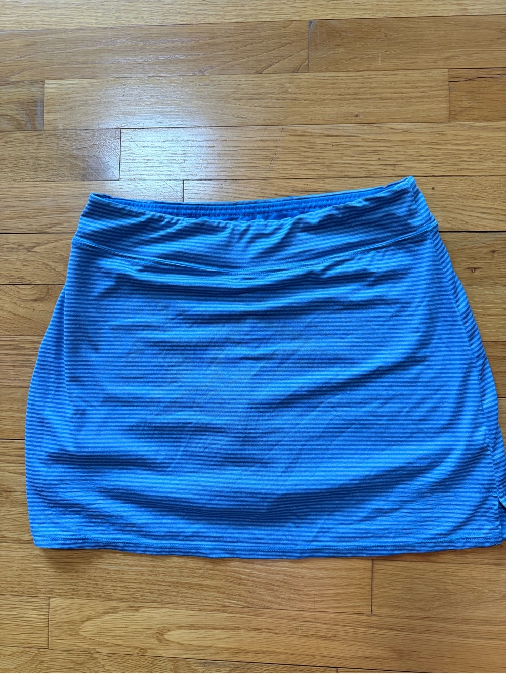 Blue Women's Stretch Mini Skort